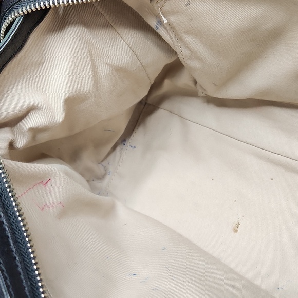 Coach Legacy Haley satchel donegal print purse carryall bag convertible - Picture 13 of 16